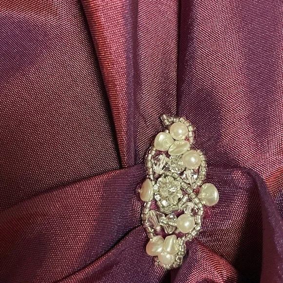 NEW! NWT Maggie Sottero Capri fuchsia size 6 wedding gown - Picture 10 of 15